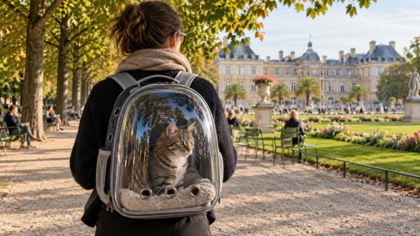 Les avantages d'un sac à dos transparent pour chats en sortie