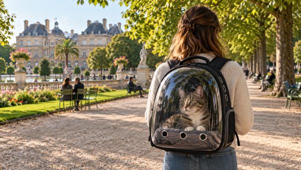 Les avantages d'un sac à dos transparent pour chats en sortie
