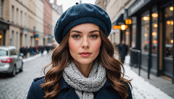 Les tendances hivernales des chapeaux et bérets à petits prix